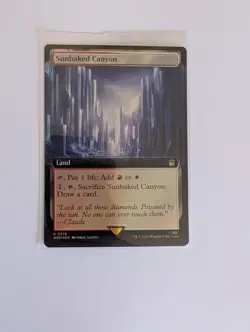 MtG Sunbaked Canyon Doctor Who Magic Gathering NM/M - Image 2