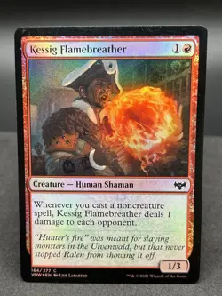 MTG Kessig Flamebreather FOIL #164/277 Innistrad: Crimson Vow Common - Image 1