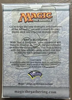 Mirrodin Bait & Bludgeon Theme Deck Preconstructed Magic MTG Unopened - Image 2