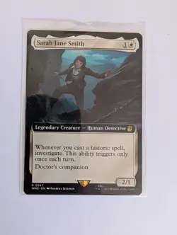 MtG Sarah Jane Smith Doctor Who Magic Gathering NM/M - Image 1