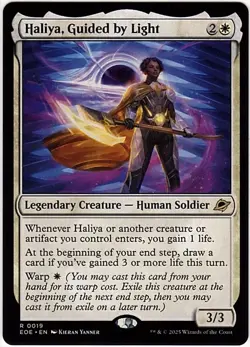 MTG Edge Of Eternities Haliya, Guided by Light (Rare) - Image 1