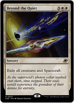 MTG Edge Of Eternities Beyond the Quiet (Rare) - Image 1