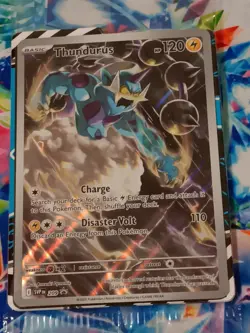 Black Bolt ETB THUNDURUS Black Star Promo Card 209 POKEMON TCG SEALED - Image 1