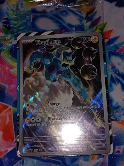Black Bolt ETB THUNDURUS Black Star Promo Card 209 POKEMON TCG SEALED - Image 2