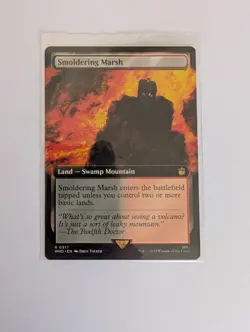 MtG Smoldering Marsh Doctor Who Magic Gathering NM/M - Image 4