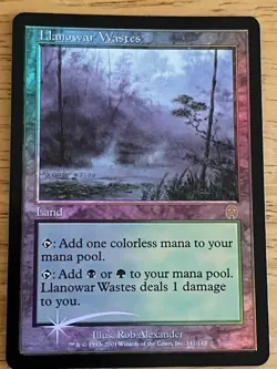 MTG: Llanowar Wastes: Apocalypse: Foil: Near Mint Condition - Image 1