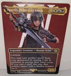 Noctis, Prince of Lucis - #0401 - Final Fantasy - MTG - Borderless Non-Foil Rare - Image 2