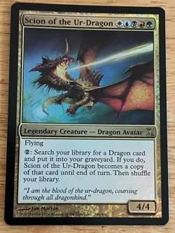 MTG: Scion of the Ur-Dragon: Time Spiral: Foil: Near Mint Condition - Image 1