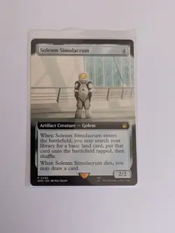 MtG Solemn Simulacrum Doctor Who Magic Gathering NM/M - Image 4