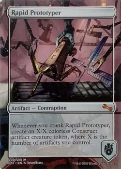 200/216 RAPID PROTOTYPER MYTHIC UNSTABLE MTG CARD - Image 1