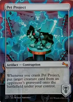 198/216 PET PROJECT MYTHIC UNSTABLE MTG CARD - Image 1