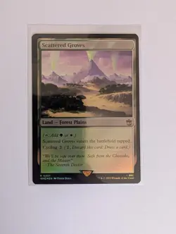 MtG Scattered Groves Doctor Who Magic Gathering NM/M - Image 1