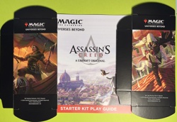 Assassin's Creed Starter Kit Deck Boxes and Guide MTG - Image 1