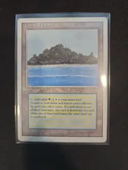 Played Tropical Island Revised Mtg Magic the Gathering - Image 3