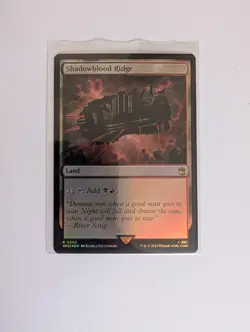MtG Shadowblood Ridge Doctor Who Magic Gathering NM/M - Image 1