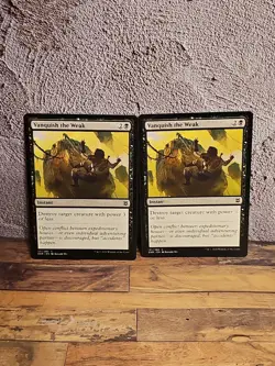 Vanquish the Weak Zendikar Rising Regular 131/280 mtg x2 magic the gathering - Image 1