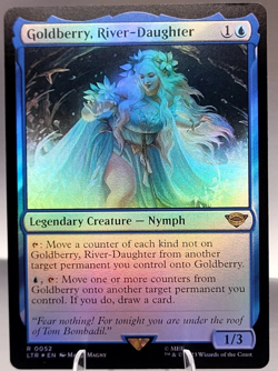 Magic The Gathering Lord of the Rings FOIL GOLDBERRY RIVER-DAUGHTER MTG 0052 - Image 1