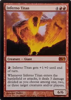 147/249 INFERNO TITAN MYTHIC CORE SET 2012 MTG CARD - Image 1