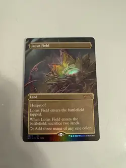 MTG Lotus Field - Foil - Borderless, NM-Mint, English Secret Lair: 30th Annivers - Image 1