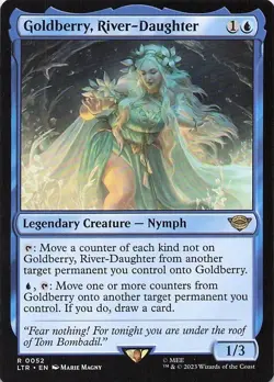Magic The Gathering Lord of the Rings GOLDBERRY RIVER-DAUGHTER MTG 0052 - Image 1