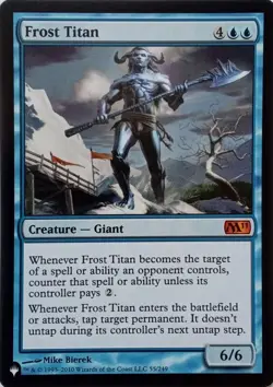 55/249 FROST TITAN MYTHIC CORE SET 2011 MTG CARD - Image 1