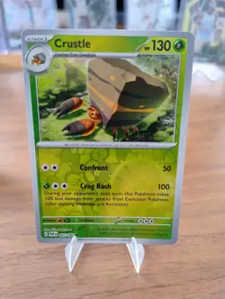 Pokemon TCG - Paradox Rift - Crustle - 007/182 - Reverse Holo (A130) - Image 1