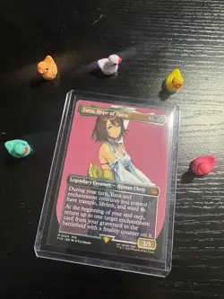 Yuna, Hope of Spira #0404 (Borderless) (Non-Foil) - MTG Final Fantasy - Image 1