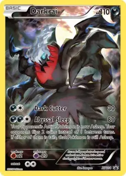 Pokemon Darkrai - XY114 LP 1st Edition Normal XY Promos - Image 1