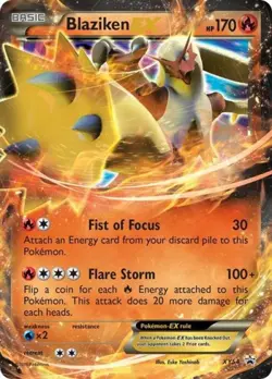 Pokemon Blaziken EX - XY54 MP 1st Edition Normal XY Promos - Image 1
