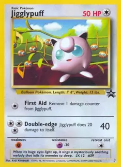 Pokemon Jigglypuff LP 1st Edition Normal WoTC Promo - Image 1