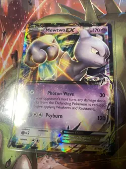 Mewtwo EX XY 183 Black Star Promo Pokemon NM/M - Image 1