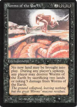 MTG - Worms of the Earth - The Dark - Image 1