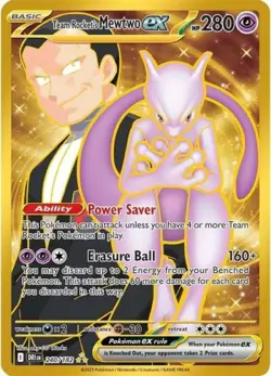 Pokemon Team Rocket's Mewtwo ex - 240 NM 1st Edition Normal - Image 1
