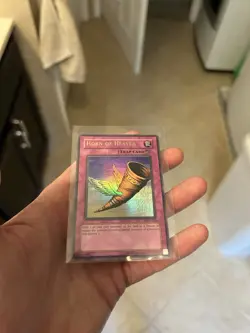 YuGiOh Horn Of Heaven MRD-130 Metal Raiders Ultra Rare Lightly Played Unlimited - Image 3