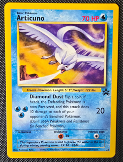 Pokemon WOTC Card - Articuno - Black Star Promo - Non-Holo Rare - #22 - NM-LP - Image 1