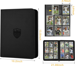 Trading Card Binder 9 Pocket, PU Cover Card Binder for 360 Cards, Premium Tradi - Image 4