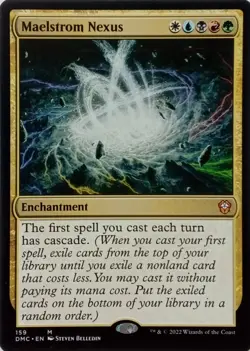 159 MAELSTROM NEXUS MYTHIC DOMINARIA UNITED COMMANDER MTG CARD - Image 1