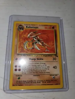 Kabutops 24/62 - 1999 Fossil Set - Non-Holo Rare - WOTC - Vintage Pokemon Card - - Image 1