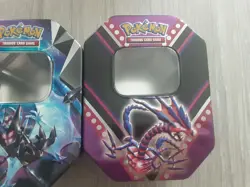 Pokemon Trading Card Tin Boxes Only x 3 Volcanion, Necrozma & Eternatus - Image 4