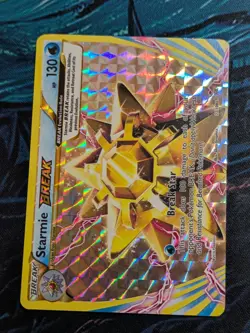 2016 Pokemon Evolutions Starmie BREAK 32/108 Holo Card NM - Image 1