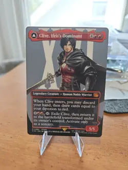 Final Fantasy #385 Clive, Ifrit's Dominant Borderless Card - Image 1