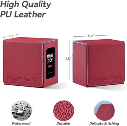 Versatile MTG Commander Box - Fits 100 Double-Sleeved Cards & Easy Access Design - Image 4