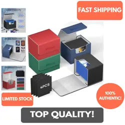 Magnetic Closure Commander Deck Boxes - Perfect Organization for TCG & MTG Cards - Image 1