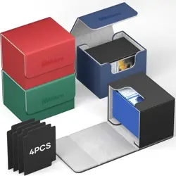 Magnetic Closure Commander Deck Boxes - Perfect Organization for TCG & MTG Cards - Image 3
