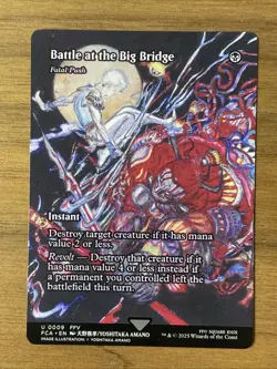 MTG Final Fantasy - Battle at the Big Bridge - U 0009 Borderless - Image 1