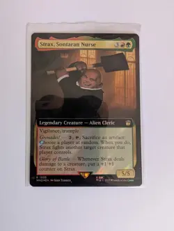 MtG Strax, Sontaran Nurse Doctor Who Magic Gathering NM/M - Image 4