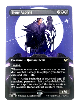 Magic The Gathering MTG: Elegy Acolyte-Creature NF (EOE) Rare 0293 - Image 1