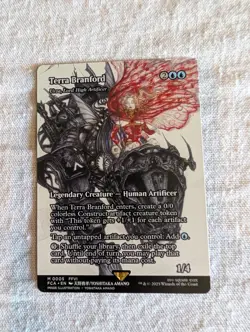 Terra Branford - Urza, Lord High Artificer (Showcase) Final Fantasy MTG Amano - Image 1