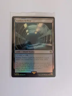 MtG Sunken Hollow Doctor Who Magic Gathering NM/M - Image 1