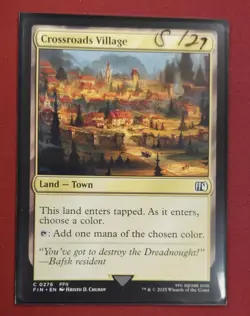 Crossroads Village C 0276 - Final Fantasy MTG Magic The Gathering NM - Image 1